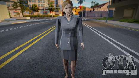 Laura - RE Outbreak Civilians Skin для GTA San Andreas