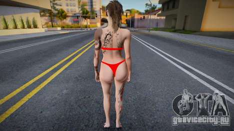 Claire Redfield Dark Fate 3 для GTA San Andreas