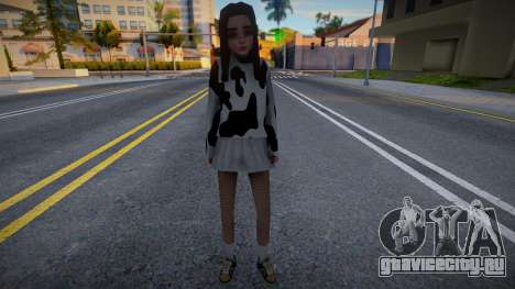 Симпатичная девушка v7 для GTA San Andreas