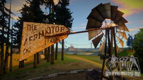 Исправление текстуры ветряной мельницы для GTA San Andreas