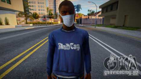 Madd Dogg в защитной маске для GTA San Andreas