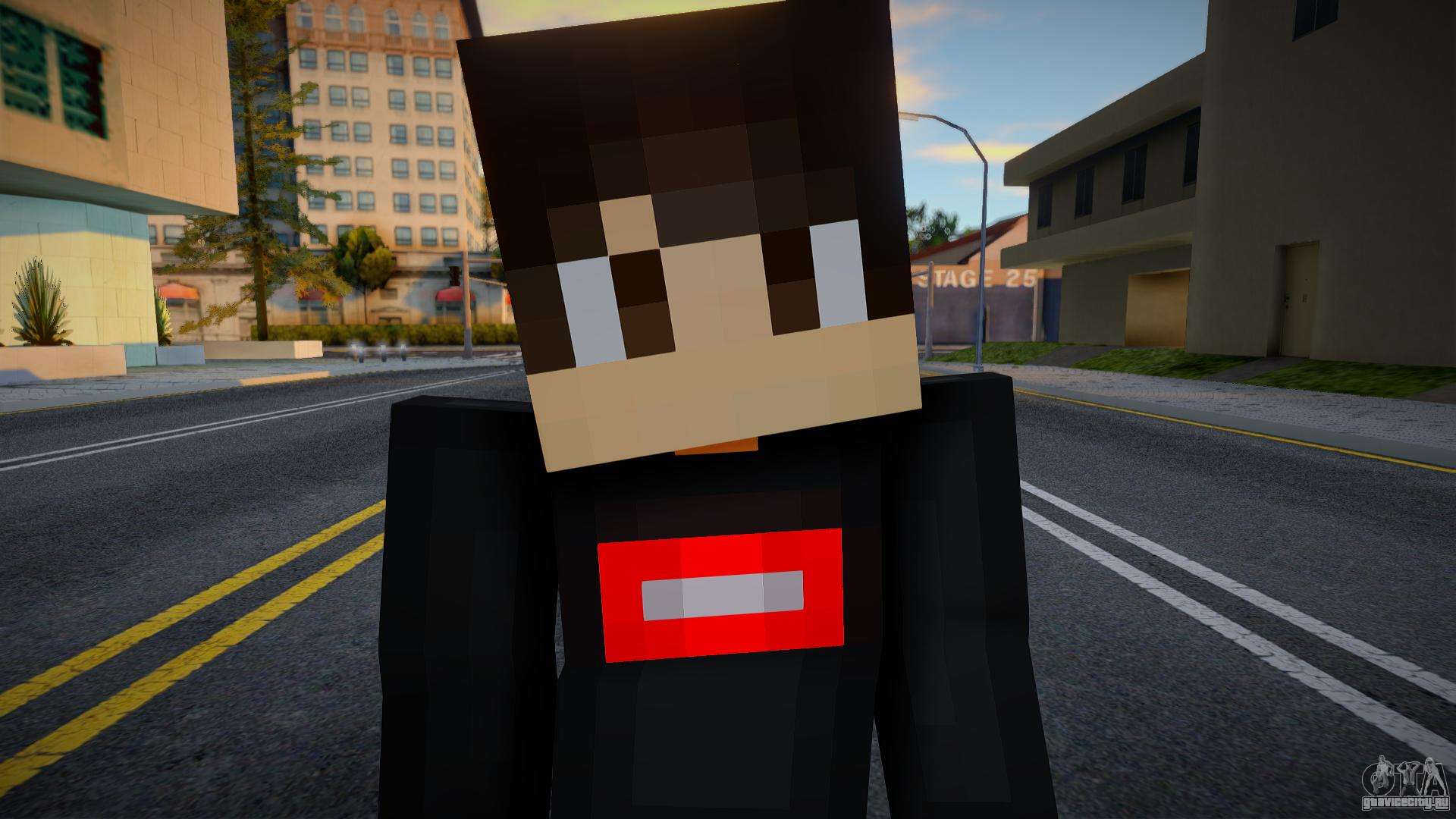 Minecraft Boy Skin 2 para GTA San Andreas