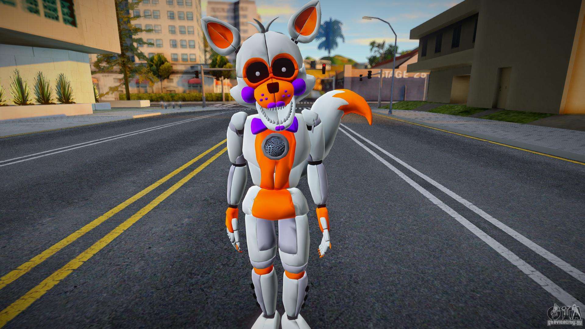 Lolbit Skin - FNaF:Sister Location for GTA San Andreas