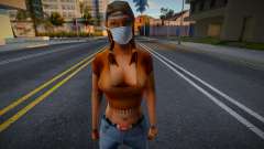 Dnfylc в защитной маске для GTA San Andreas