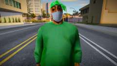 FAM1 в защитной маске для GTA San Andreas