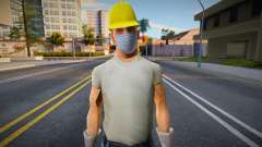 Wmycon в защитной маске для GTA San Andreas