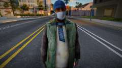 Bmotr1 в защитной маске для GTA San Andreas