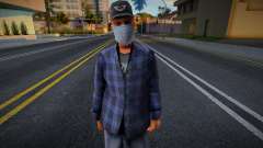 Wmycd1 в защитной маске для GTA San Andreas