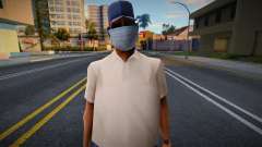 Wmygol1 в защитной маске для GTA San Andreas