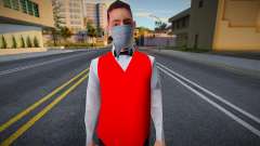 Wmyva в защитной маске для GTA San Andreas