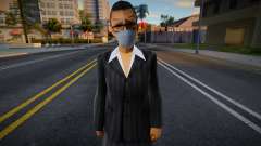 Sofybu в защитной маске для GTA San Andreas