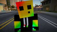 Minecraft Boy Skin 33 для GTA San Andreas