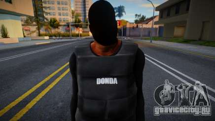 Kanye West Donda Outfit (Mask) для GTA San Andreas