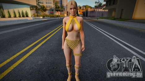 Helena Gold Outfit для GTA San Andreas