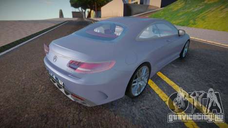 Mercedes-Benz S63 Coupe (RUS Plate) для GTA San Andreas