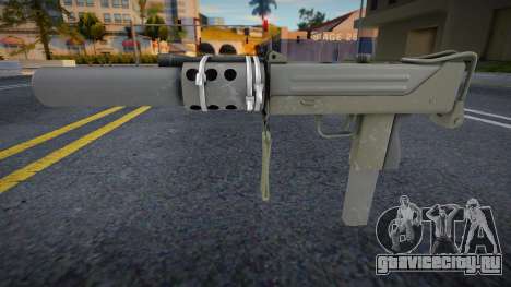 Mac-10 Silenced from Left 4 Dead 2 для GTA San Andreas