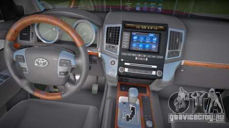 Toyota Land Cruiser 200 (RUS Plate) для GTA San Andreas