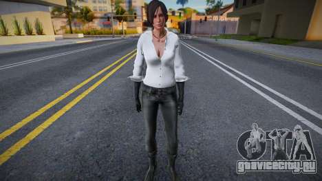 Ada Wong - Spy Outfit (White) для GTA San Andreas