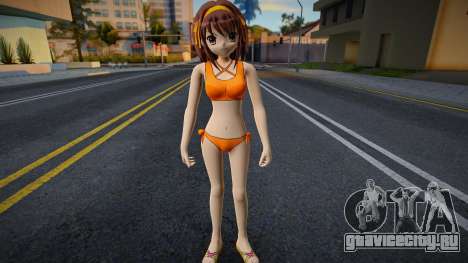 Suzumiya Haruhi Swinsuit 1 для GTA San Andreas