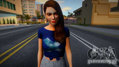 Lana Sims 4 Custom [Casual] для GTA San Andreas