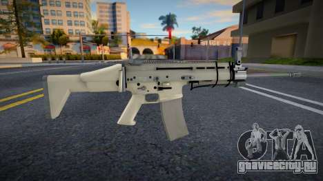 FN SCAR-L from Left 4 Dead 2 для GTA San Andreas