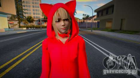 Девушка в красном костюме для GTA San Andreas