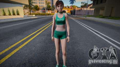 RE0 HD Rebecca Chambers Basketball Outfit для GTA San Andreas