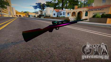 Iridescent Chrome Weapon - Sniper для GTA San Andreas