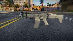 FN SCAR-L from Left 4 Dead 2 для GTA San Andreas