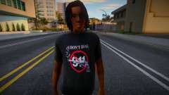 Парень в модной футболке 4 для GTA San Andreas