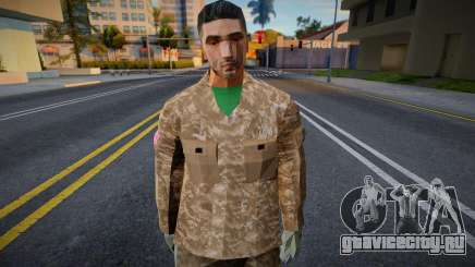 Военный без снаряжения для GTA San Andreas