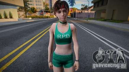 RE0 HD Rebecca Chambers Basketball Outfit для GTA San Andreas