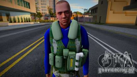 Turkish Air Force - Aviator Uniform Skin 3 для GTA San Andreas