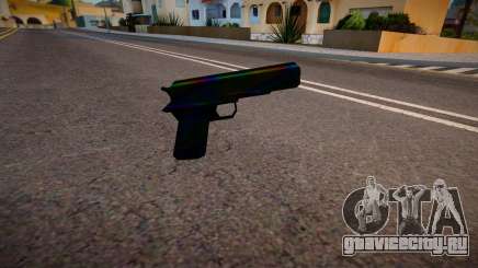 Iridescent Chrome Weapon - Colt45 для GTA San Andreas