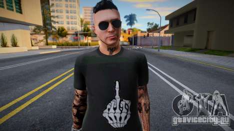 Black Male Gang для GTA San Andreas