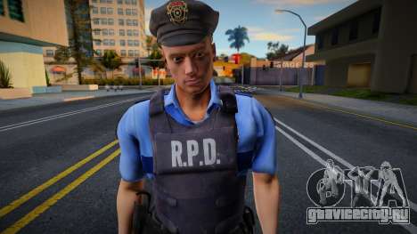 RPD Officers Skin - Resident Evil Remake v29 для GTA San Andreas