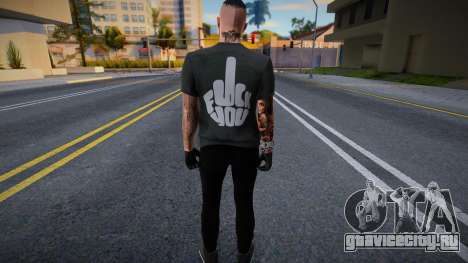 Black Male Gang для GTA San Andreas