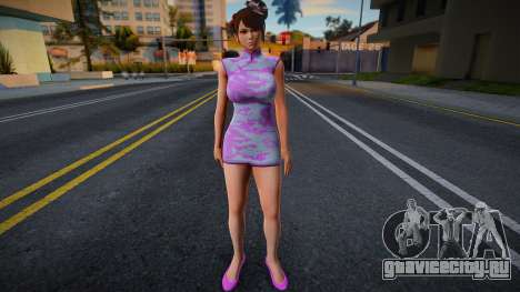 Mai Shiranui Qipao Dress для GTA San Andreas