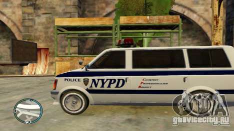 Declasse Moonbeam NYPD Noose V.2 для GTA 4