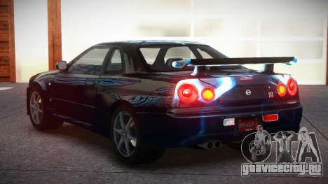 Nissan Skyline R34 Xr S3 для GTA 4