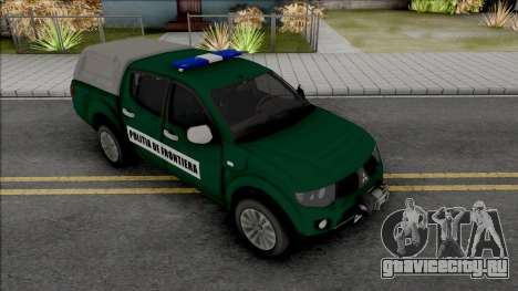 Mitsubishi Triton Politia de Frontiera для GTA San Andreas