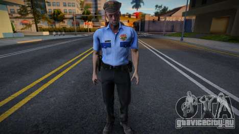 RPD Officers Skin - Resident Evil Remake v13 для GTA San Andreas