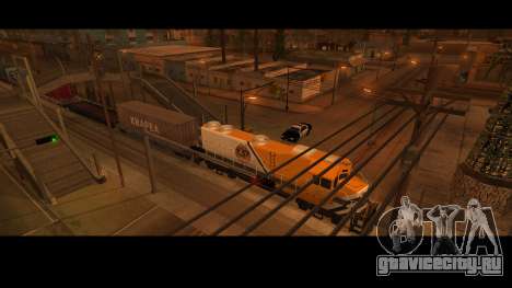 Грузовой поезд из GTA 5 для GTA San Andreas