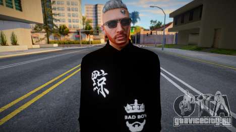 Black Gang Skin для GTA San Andreas