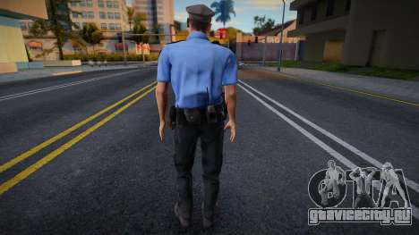 RPD Officers Skin - Resident Evil Remake v17 для GTA San Andreas
