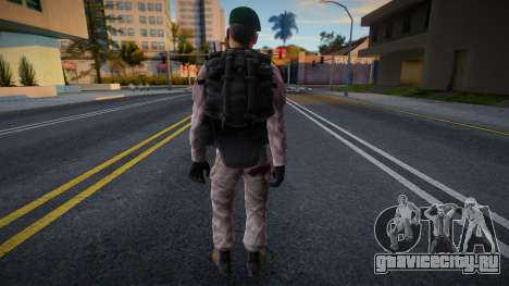 Peruvian Soldier для GTA San Andreas