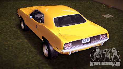 Plymouth Barracuda 440 1970 для GTA Vice City