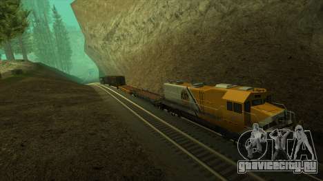 Грузовой поезд из GTA 5 для GTA San Andreas