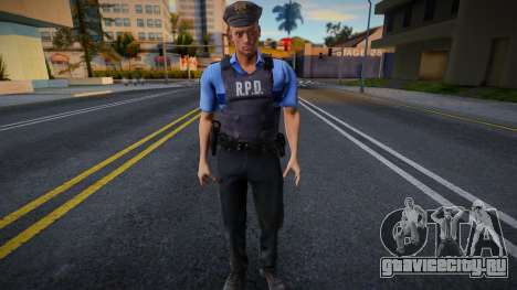 RPD Officers Skin - Resident Evil Remake v29 для GTA San Andreas