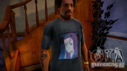 ZeroTwo Shirt For CJ Original для GTA San Andreas
